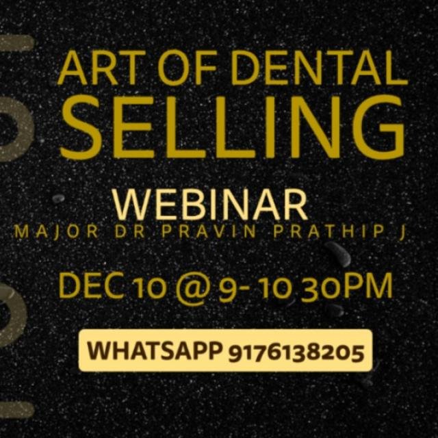 Art of Dental selling WhatsApp Group