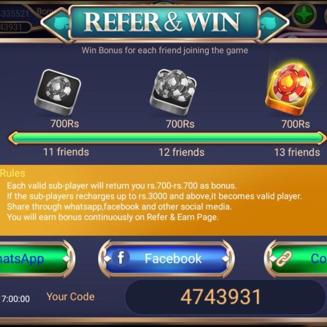 Teenpati winning $ WhatsApp Group
